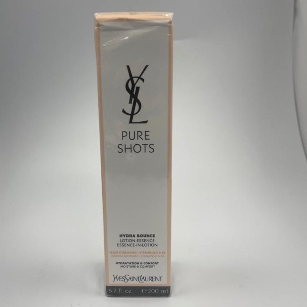 YSL Pure Shots Dyra Bounce Lotion Essence 6.7 oz Orange Blossom + Vitamin E & B3